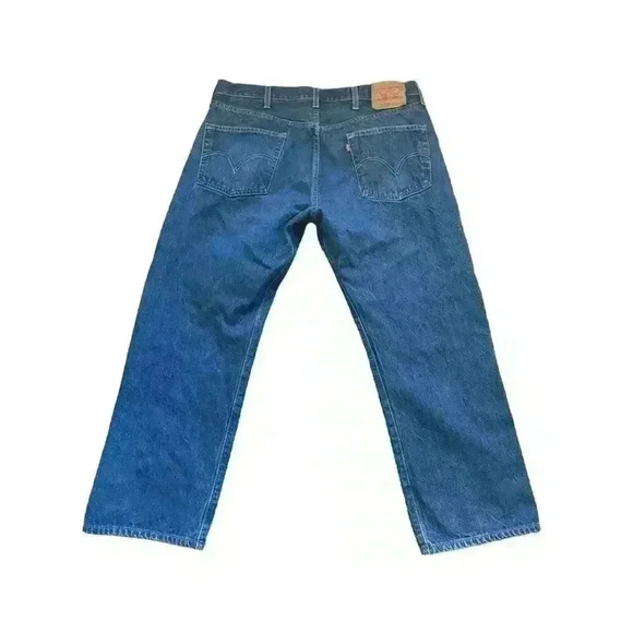Vintage Levi's 501XX Men's Straight Jeans W38 L31 Blue Denim - Picture 2 of 7